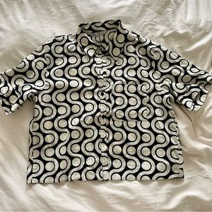 🔴LAST CHANCE🔴 NWT Zara Printed Shirt